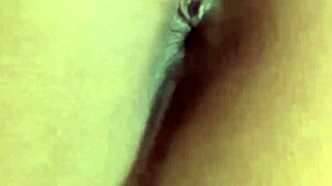 Naughty girl feels intense pleasure squirting and begging for cum