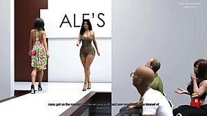 Anna Exciting Affection SE2 Catwalk Playthrough EP 54