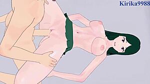 Demon lord Zenia seduces the hero with intense creampie in 3D hentai