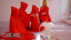 Babes Unleashed: Cristal Caitlin and Sybil Haze Me! 🔥