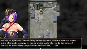 Karryn's Prison Hentai Game Ep 12 Threesome With Slime And Thug