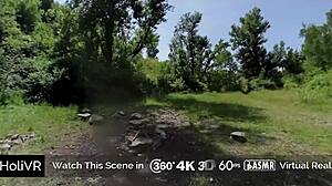 i fucked busty blonde at covert picnic outdoor