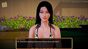 My new family adventures in cartoon style