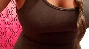 Hey, watch this hot fat whore dancing seductively just for me, she's so horny and ready.