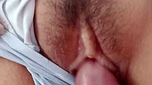 xxx stepsister lets me play with her wet pussy at home alone!