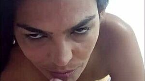 I wake my stepsister with deepthroat and doggystyle fucking her big ass