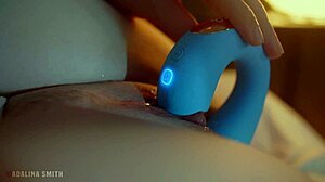 i cum loudly while caught masturbating with clit toys and muff diving