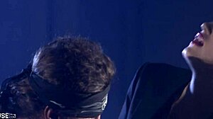 Blonde Kimberly Kane Gets Messy Cumshot on Ass