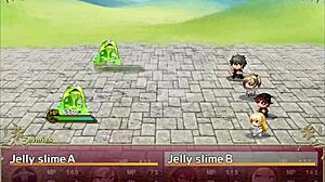 Formando um grupo com três garotas muito gostosas e virgens - big-breasted adventurer cuckold harem rpg - parte 1