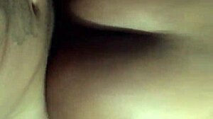 young ebony amateur intensely bounces on massive black cock