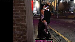 we rushed home after party in panties