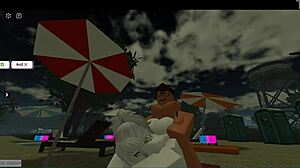 Cute milf jumps dick by Reshak3