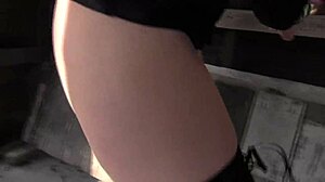 I, Bella Jaimes, double penetrate myself with toys outdoors, feeling wet.