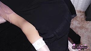 he says i can't resist cumming in her pussy