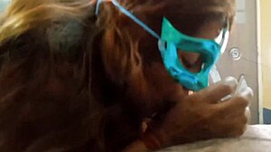 hot tania gives lovely blowjob