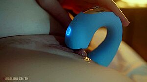 i cum loudly while caught masturbating with clit toys and muff diving