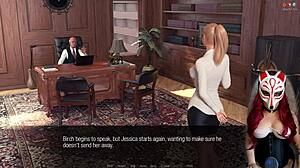 Jessica Oneil Shows Tits In Stockings