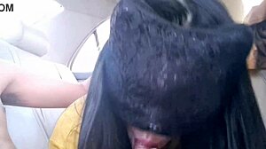 Asian Teacher Blows Student In Car!