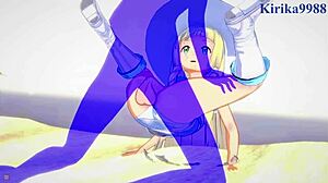 Lillie ja Jessie Musashi intensiivistä seksiä - Pokémon hentai