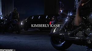 Blonde Kimberly Kane Gets Messy Cumshot on Ass