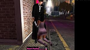 we rushed home after party in panties