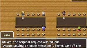 Formando um grupo com três garotas muito gostosas e virgens - big-breasted adventurer cuckold harem rpg - parte 1