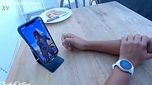 I fuck Sheila Ortega naked on the balcony while neighbors watch