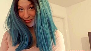 Step-sister, learn self-defense.