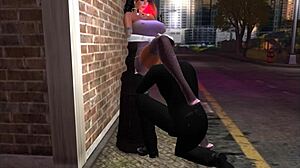 we rushed home after party in panties