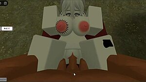 Cute milf jumps dick by Reshak3