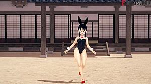 Android 18 and gohan fuck while bulma finds out in dragon ball zex