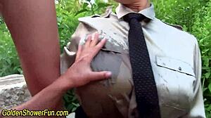 pissing lesbos toy pussy