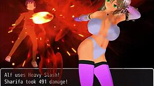 sharifa in girl b hero scenes part six