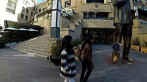 African Lesbians Start Flirting in Taxi Before Intense Bedroom Action