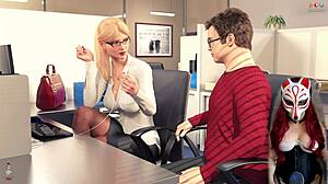 Jessica Oneil Shows Tits In Stockings