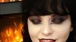 a tribute video for elvira in femdom fetish style