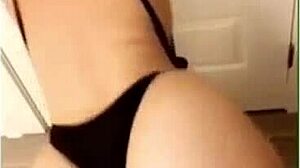 Lacy J Twerking Her Big Ass Solo, Shaking It Hard For The Camera In Amateur Style