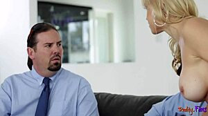 Doggystyle Action as Milf Cuckolds Her Husband in Hot Scene.