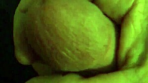 gay guy masturbates until he cums hard in casual setting.