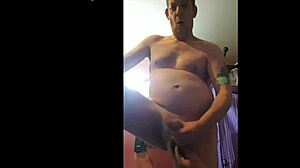 Bisexual Male Shoots A Big One