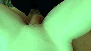 Office bitch gives blowjob cumshot