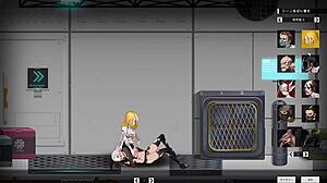 In the shadow of hydra part 4, characters engage in detailed fucking with monster cocks and cum on tits in anime style