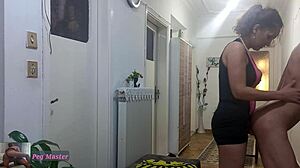 I'm a sexy wife dominating my husband with strapon and anal 😈