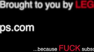 Avery Cristy watches her porn and gets messy facial!