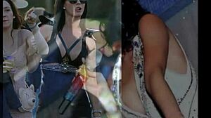 katy perry, are those huge milf tits under that skirt?