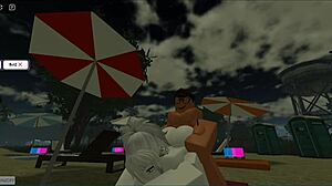 Cute milf jumps dick by Reshak3