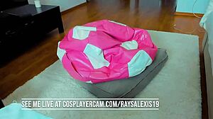 Don't Ignore This Bimbo Slut Masturbating In Cosplay!