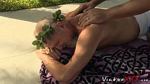 Hard Banging Romans Shoot Jizz in Outdoor Orgy