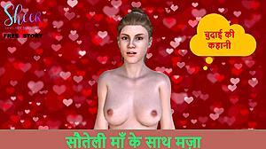 Fun With Stepmom In Hindi Audio, But With 3D Porn Twist.