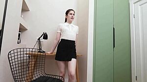 i'm the provocative photographer fucking my model's pretty pussy, making her cum covered and orgasmic.